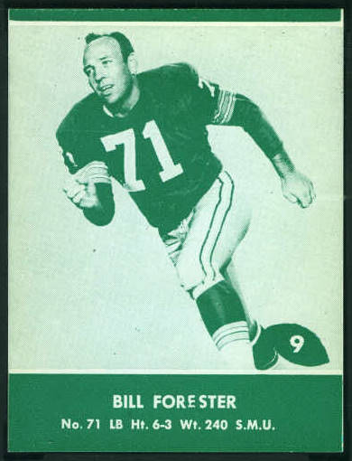 9 Bill Forester
